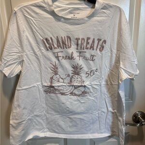 American Eagle Outfitters White T-Shirt
